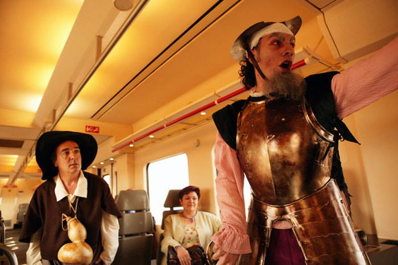 Viaja con los niños en el Tren de Cervantes 